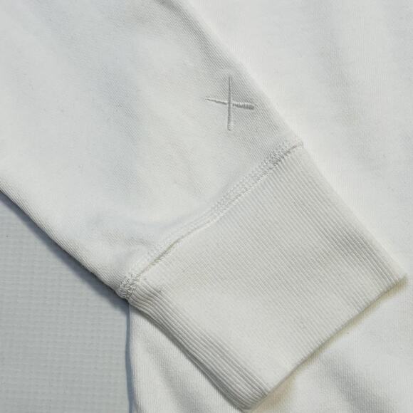 Uniqlo KAWS Peanuts Hoodie Mens Medium White Snoopy Joe Kaws Graphic Sweatshirt - Picture 3 of 9